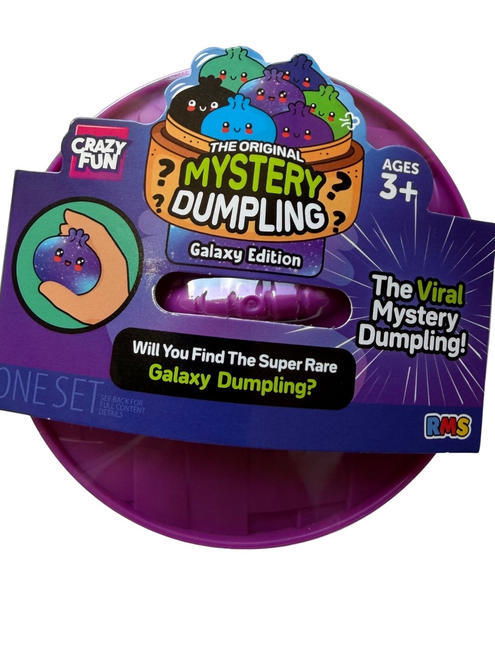 🌌✨NEW Mystery Dumpling RMS Crazy Fun  – Galaxy Edition RARE